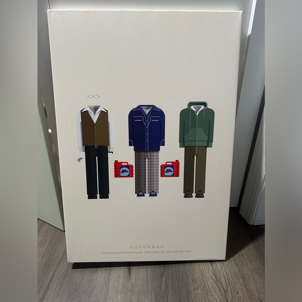 Movie canvass Super Bad